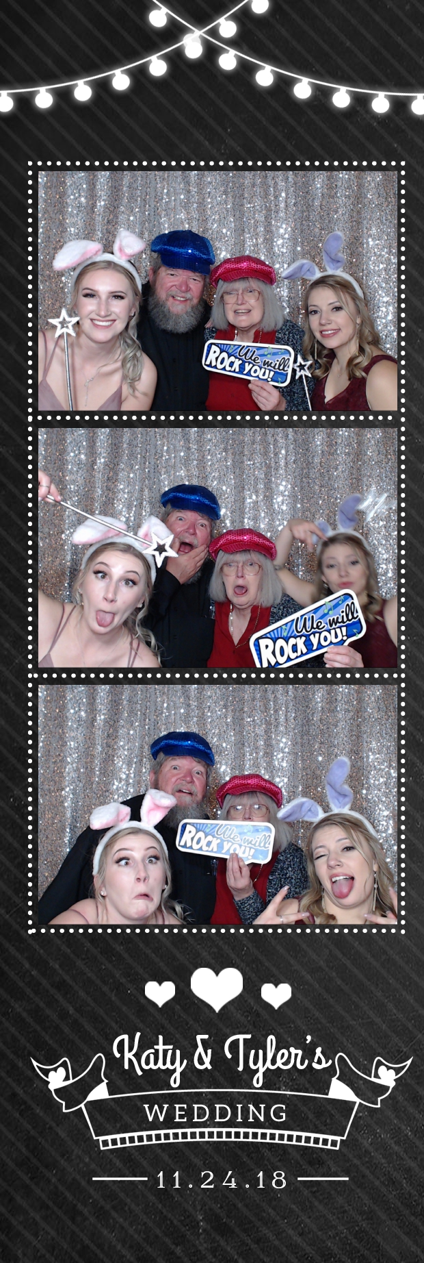 Katy and Tyler's wedding  | View more photos from the event at gallery.photoboothbillings.com/u/PhotoBoothBillings/Katy-and-Tylers-wedding